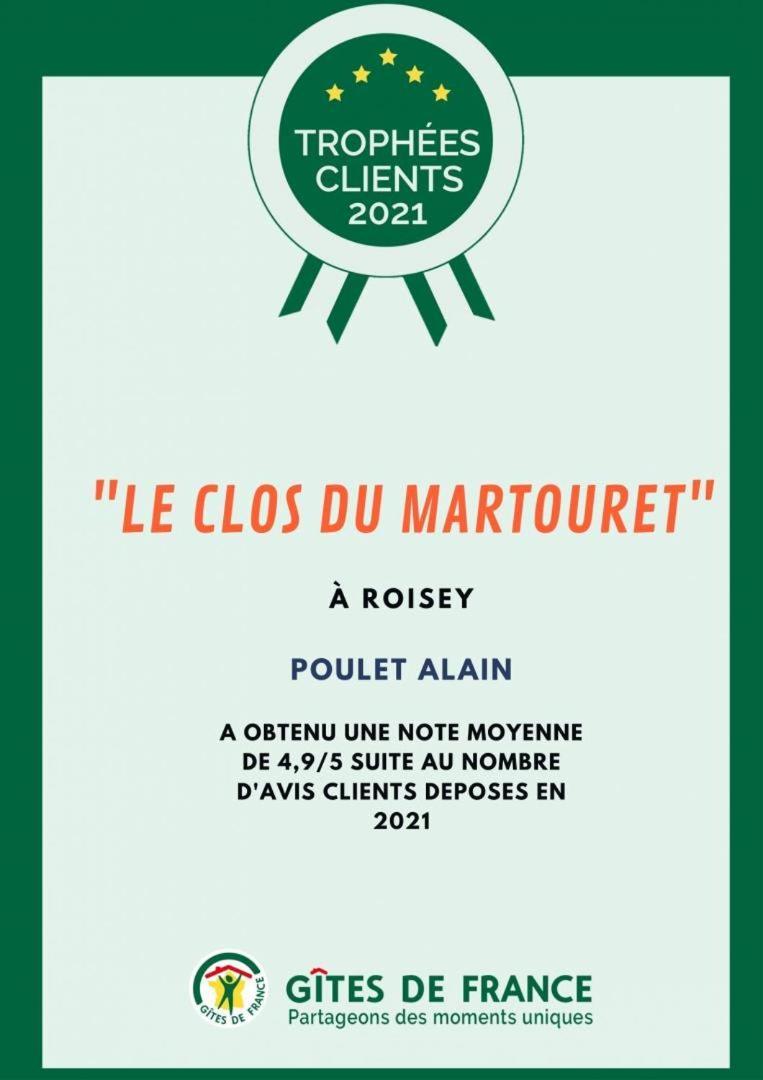 Le Clos Du Martouret Roisey Esterno foto